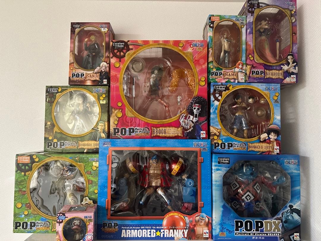 ワンピース　pop 麦わらの一味　セット