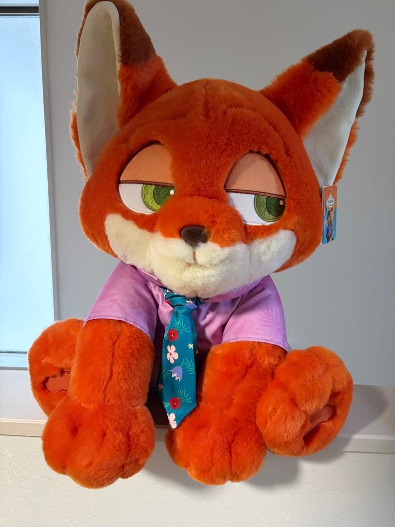 ズートピア ニック　コストコ　ぬいぐるみ　ブランケット