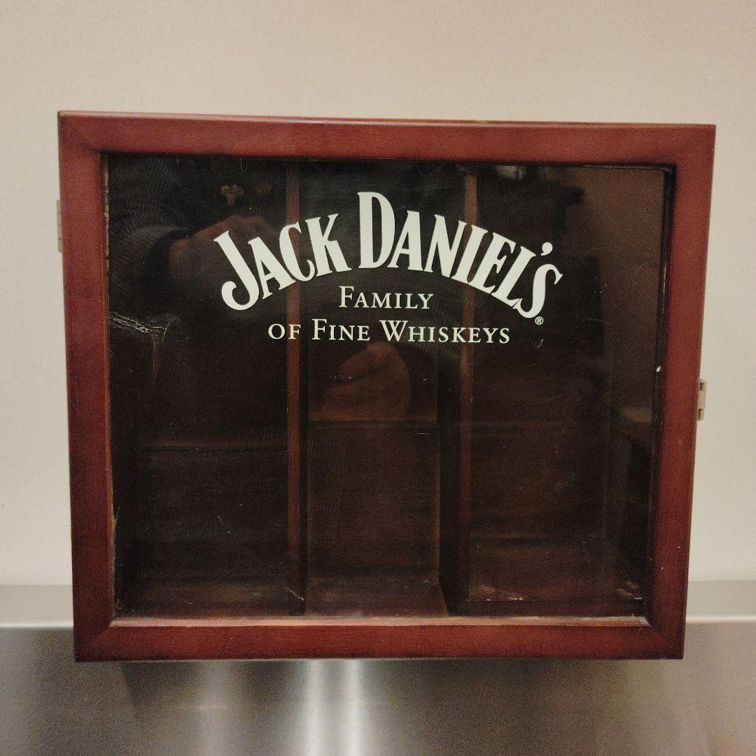 ウイスキー　ジャックダニエル　ケース　木箱　アンティーク　オブジェ　ガレージ