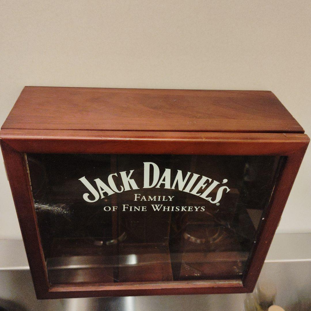 ウイスキー　ジャックダニエル　ケース　木箱　アンティーク　オブジェ　ガレージ