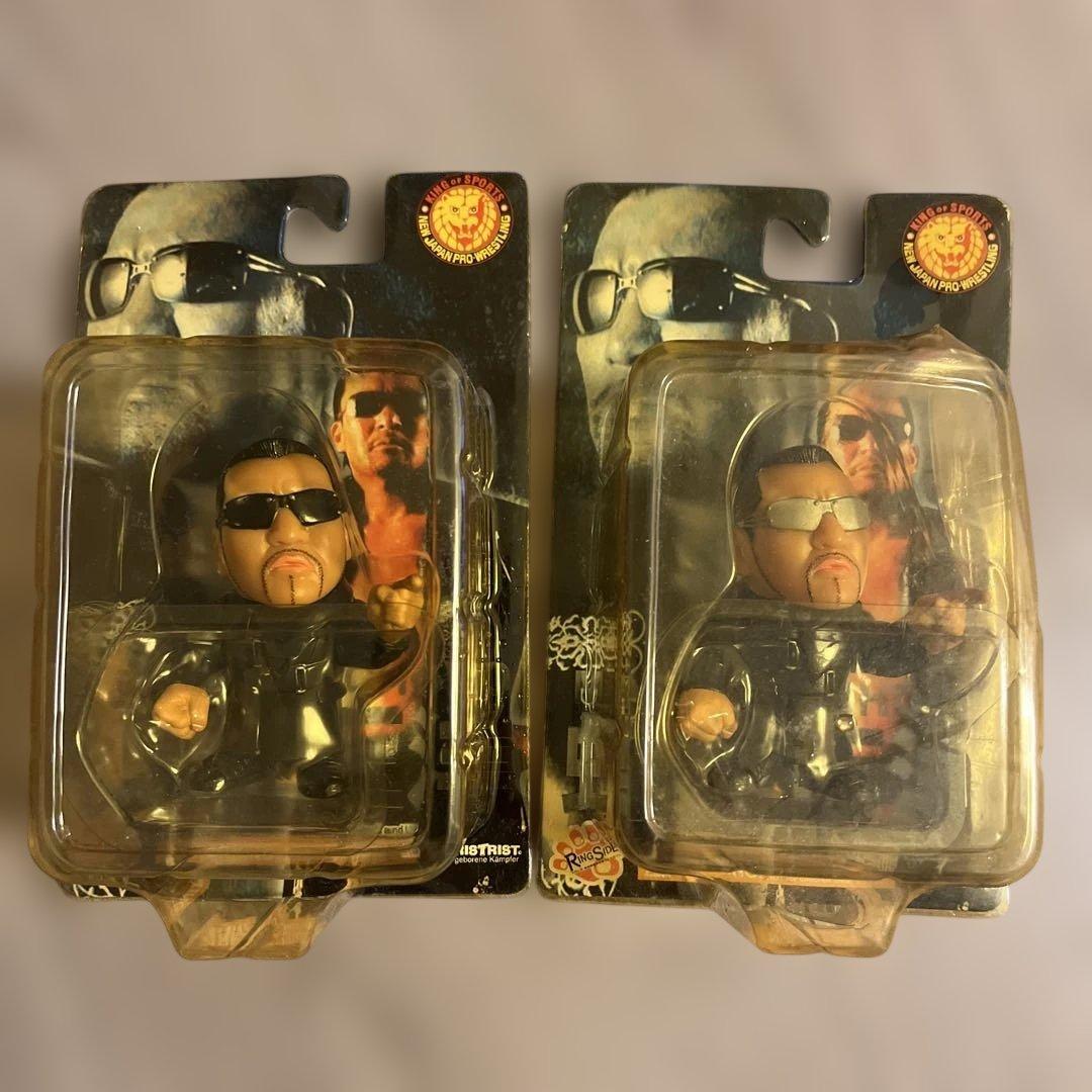 新日本　プロレス　蝶野正洋　hao フィギュア 黒 シルバー セット激レア893