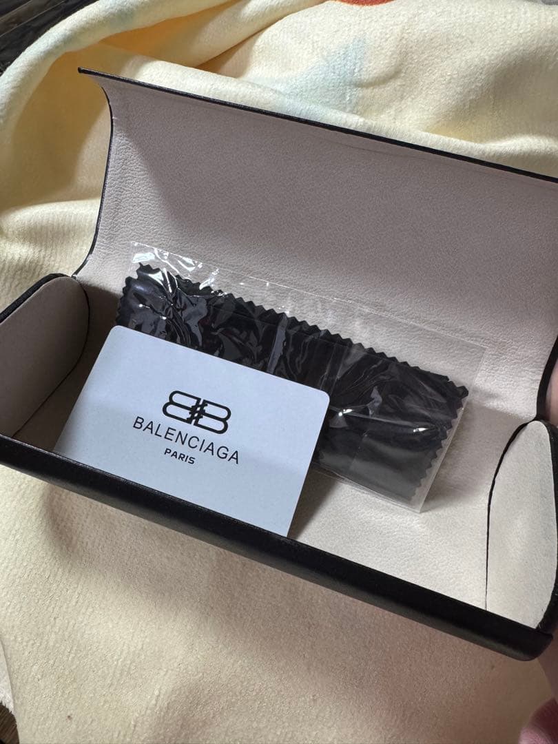 BALENCIAGA バレンシアガ メガネケース 黒 ノベルティ商品