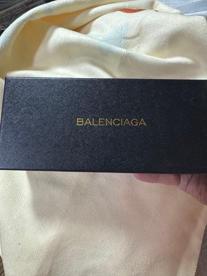 BALENCIAGA バレンシアガ メガネケース 黒 ノベルティ商品