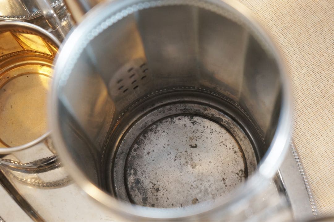 アンティーク　シルバープレート　ティーセット