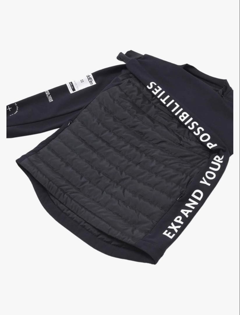 【新品】定価19800円　AddElm 薄型ダウン　ゴルフウェア　Lサイズ