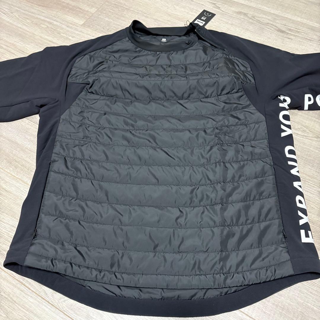 【新品】定価19800円　AddElm 薄型ダウン　ゴルフウェア　Lサイズ