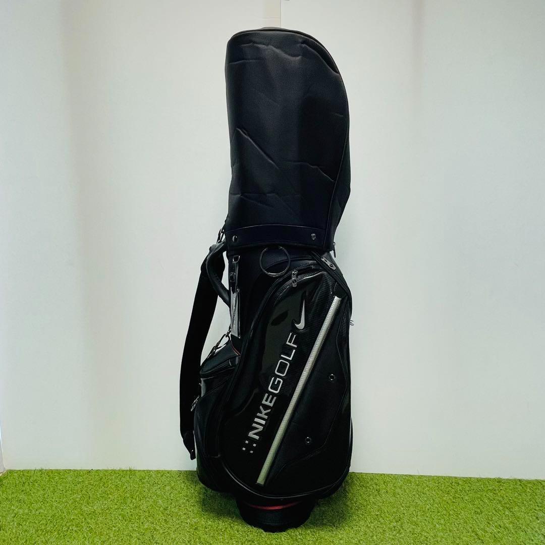 新品 未使用 NIKE ブラック キャディバッグ ゴルフ ナイキ メンズ