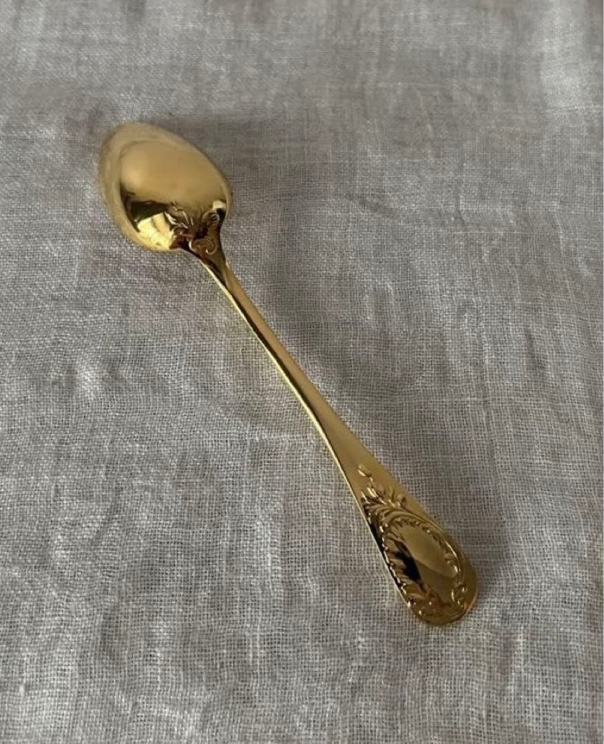 Christofle ティースプーン 金彩/1本