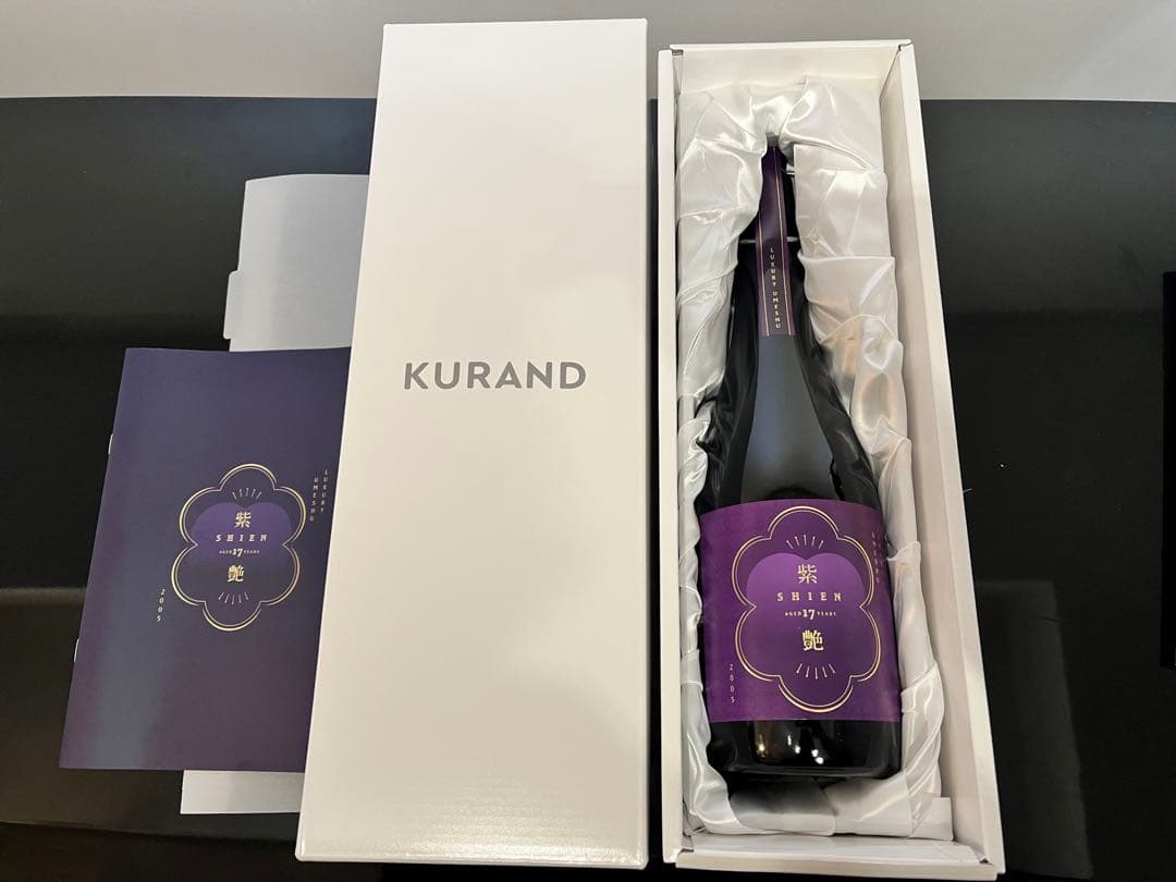 【希少品】紫艶　梅酒 17年