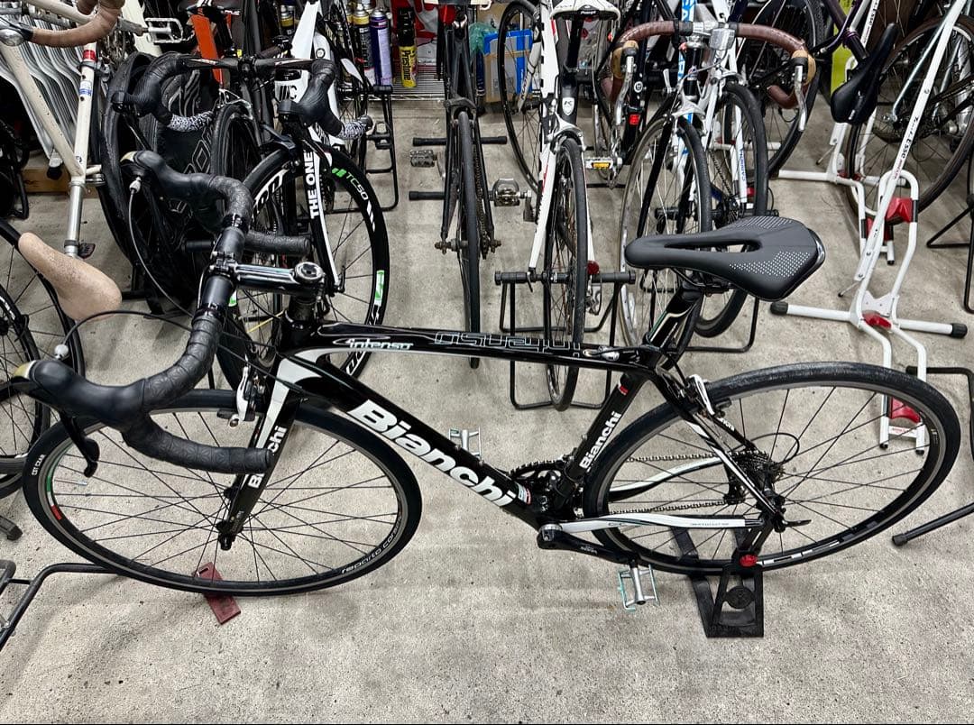 ビアンキ intenso基本分解発送送料無料！完成車配送もご相談ください！