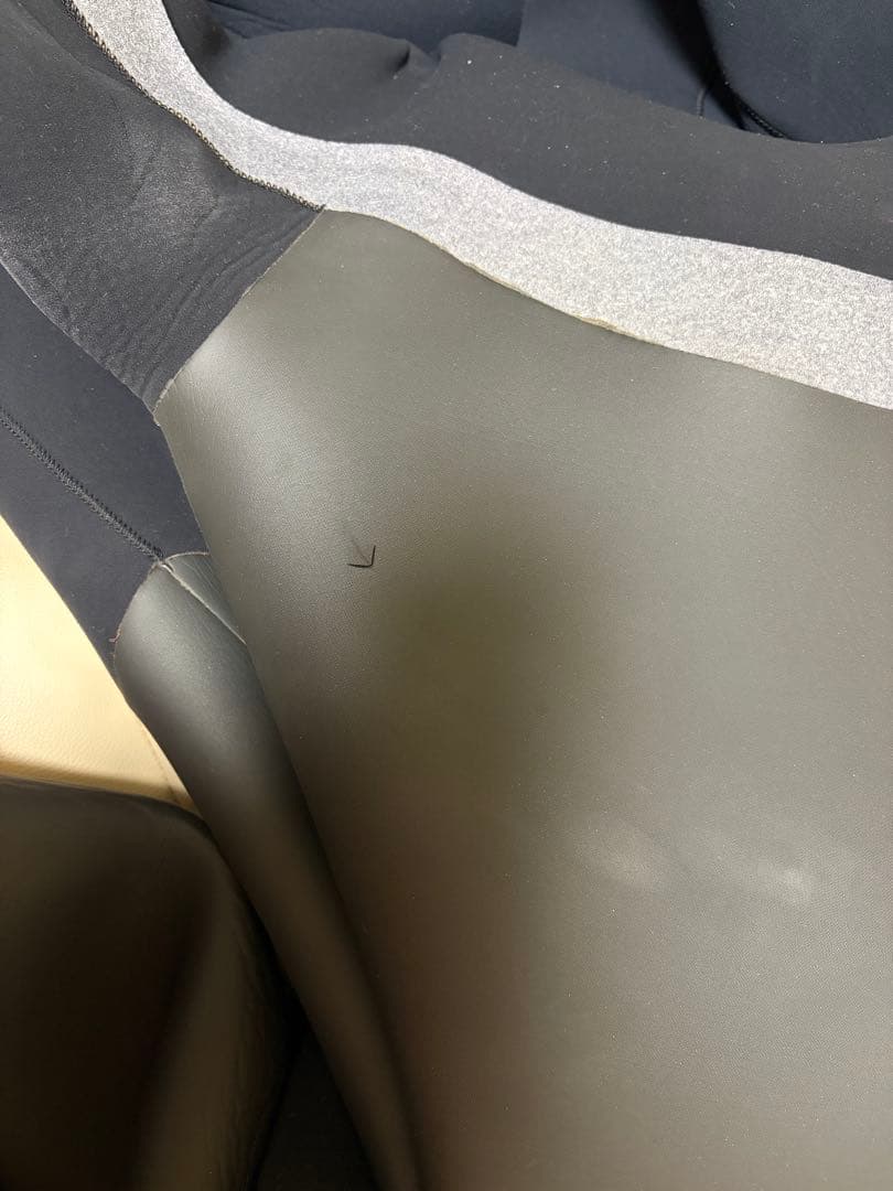 ウェットスーツ フルスーツ 黒/グレー 赤/黒