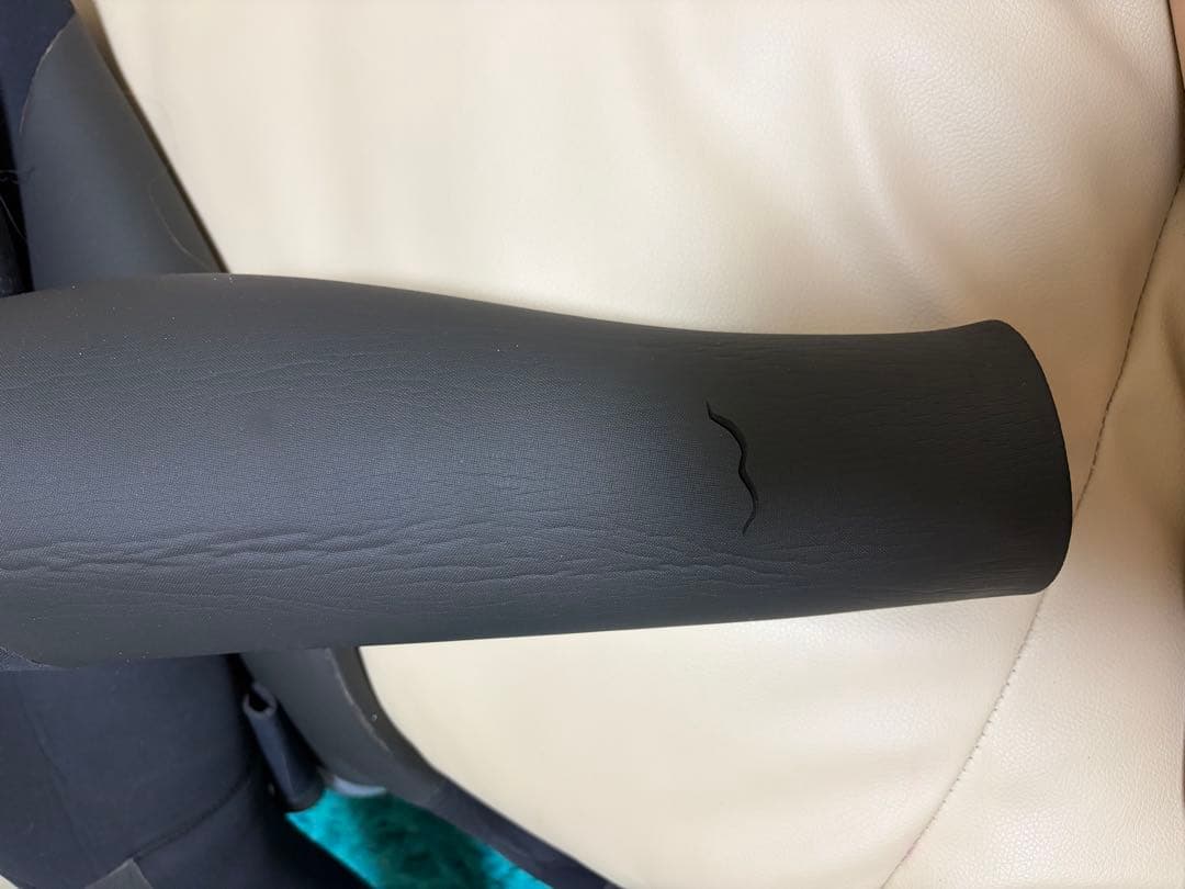 ウェットスーツ フルスーツ 黒/グレー 赤/黒