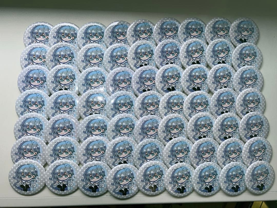 カラフルピーチ　からぴち　ヒロ　ひろ　缶バッジ　缶バ　初期缶バッジ　初期缶バ