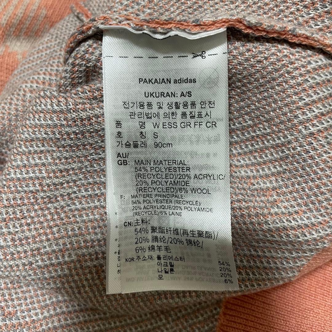 新品未使用【アディダスゴルフ】ニット　セットアップ　スカート　ピンク　M