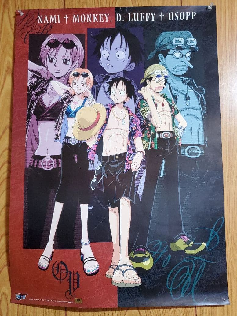 onepiece　ワンピース　ポスター　３枚