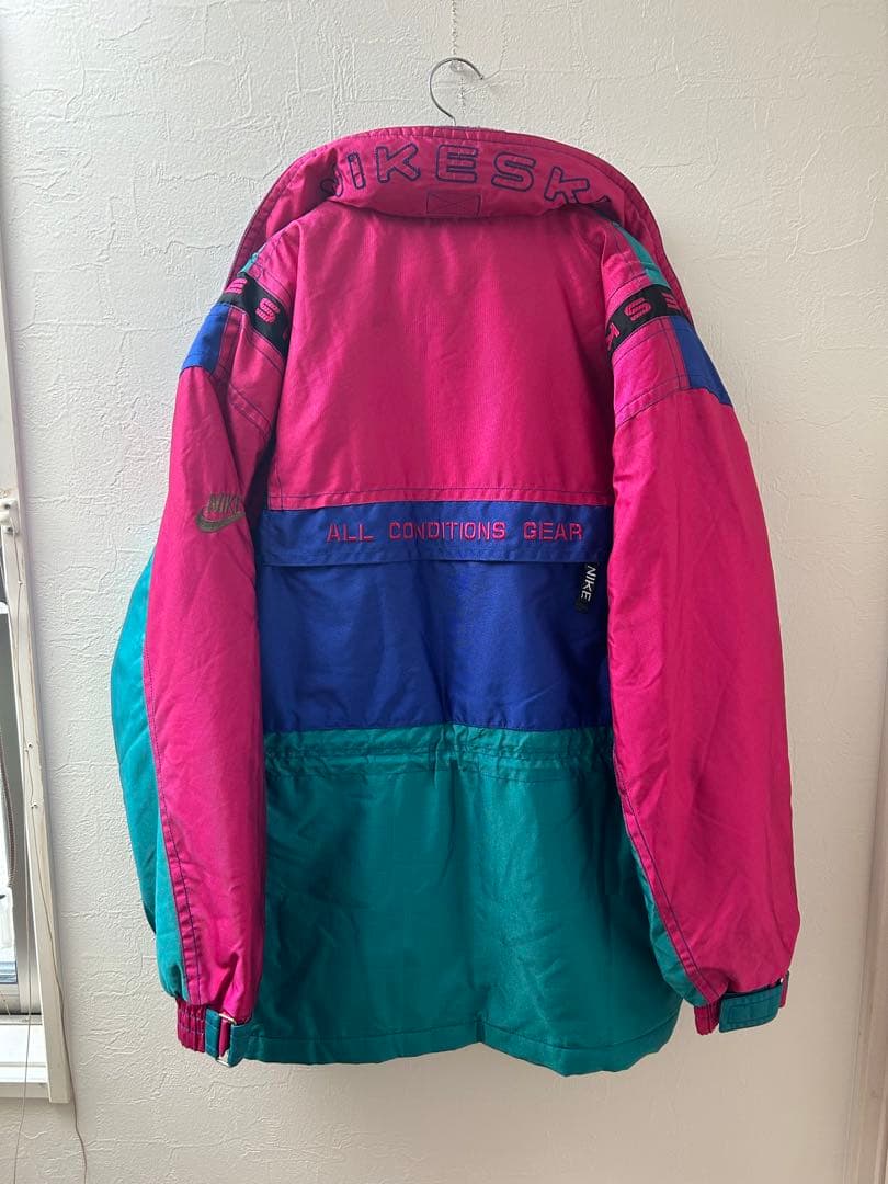 【超希少デザイン】NIKE ACG 90s スキーウェア　マルチカラー　テック