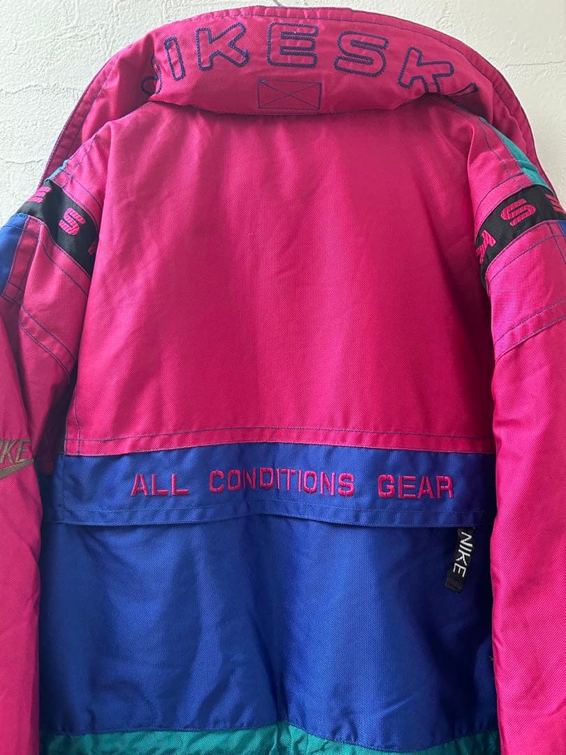 【超希少デザイン】NIKE ACG 90s スキーウェア　マルチカラー　テック