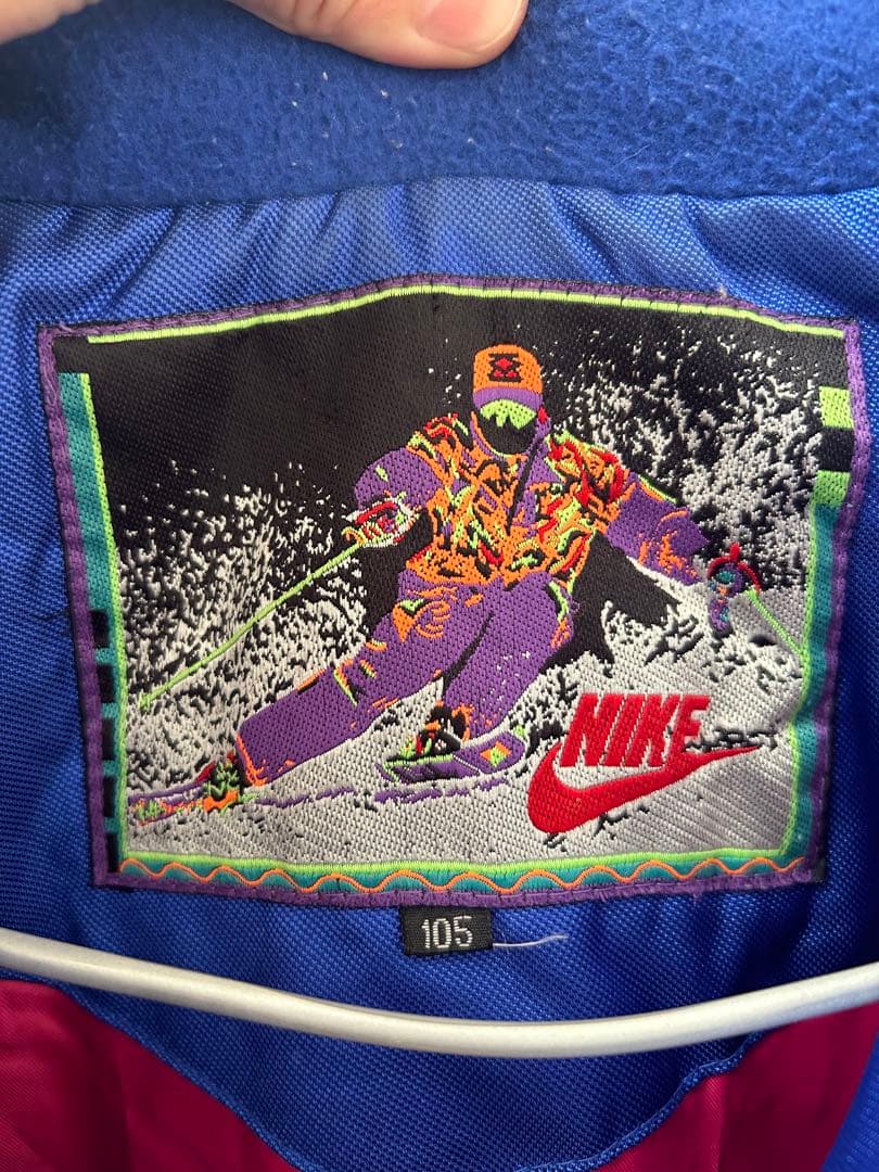 【超希少デザイン】NIKE ACG 90s スキーウェア　マルチカラー　テック