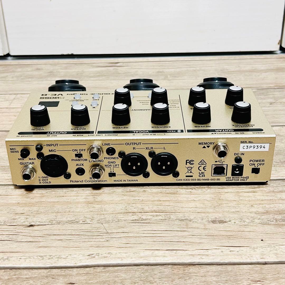 【使用少 極美品】BOSS VE-8 Acoustic Singer