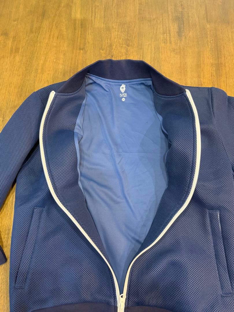 V12 メッシュジャケット ネイビー　Mサイズ