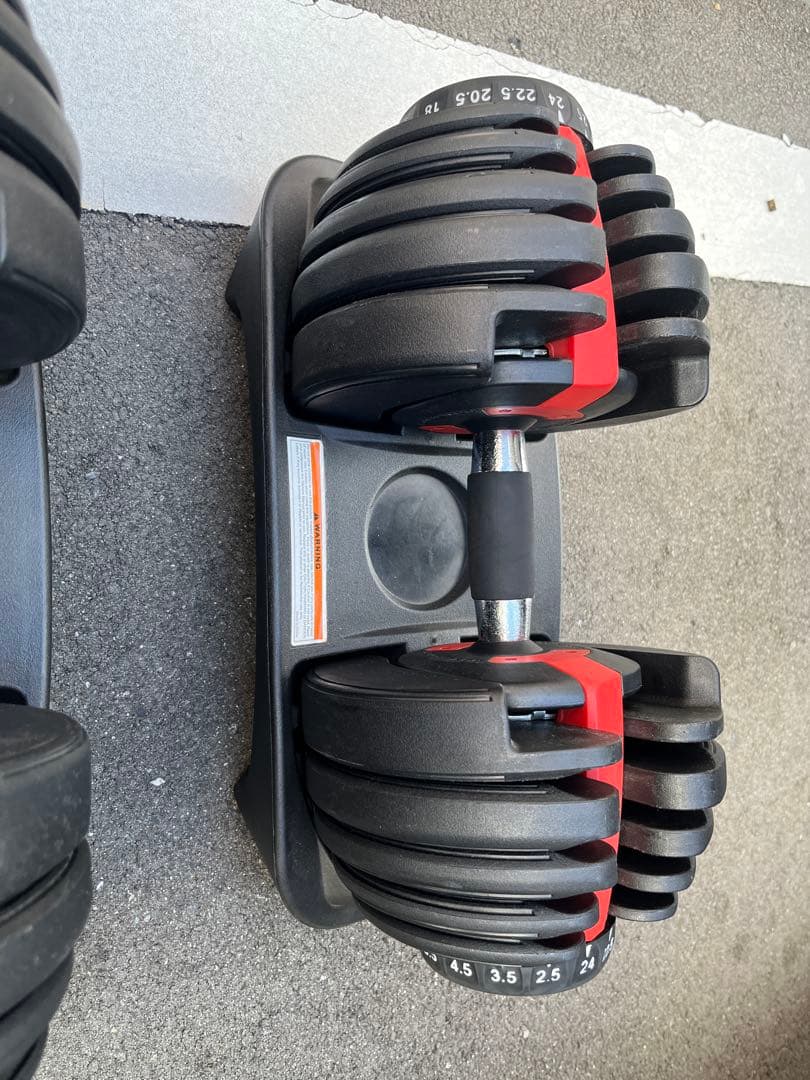 可変式ダンベル 24kg 2個セット