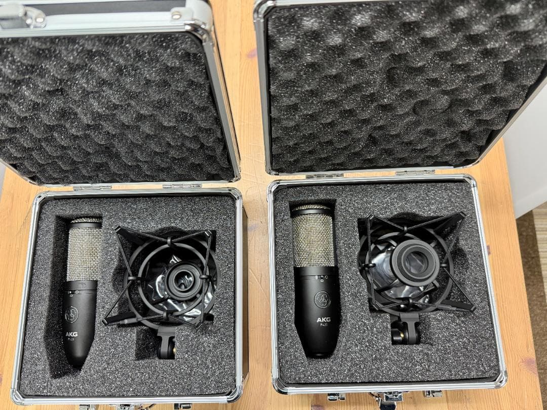 AKG P420 コンデンサーマイク 2個セット