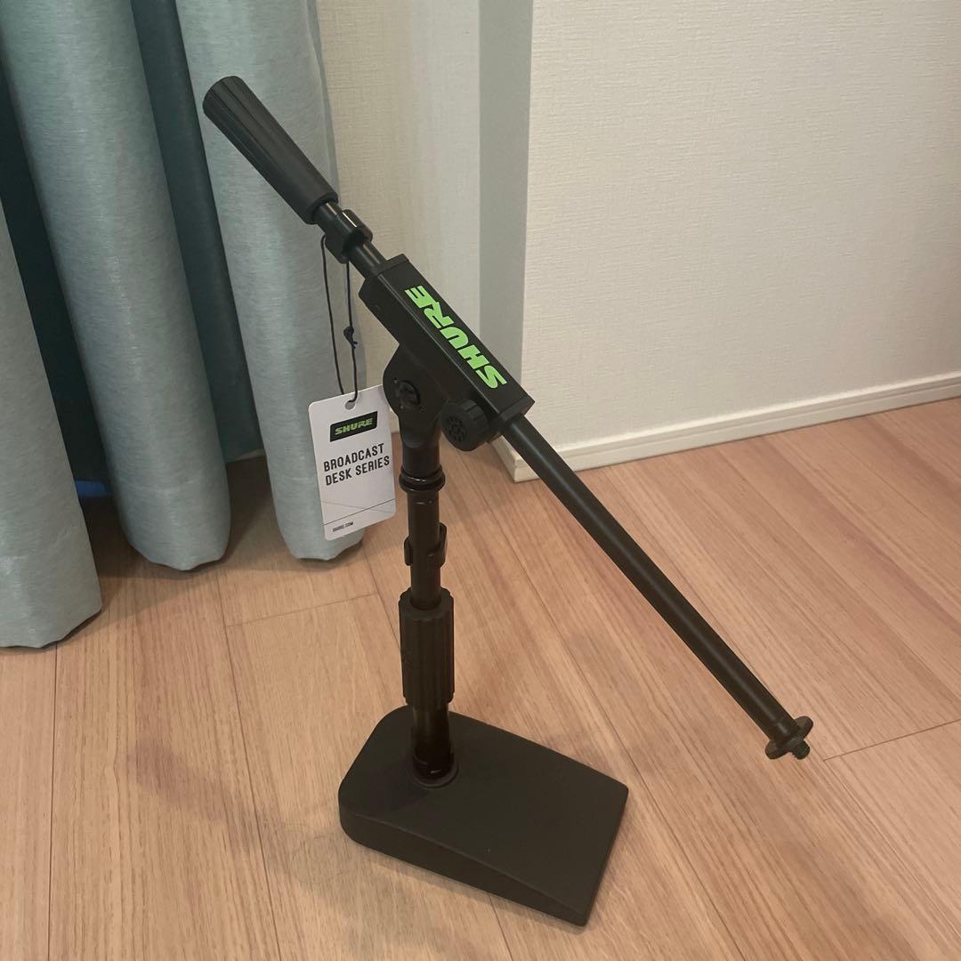 Shure by Gator 卓上マイクスタンド ブームタイプ 角型ベース