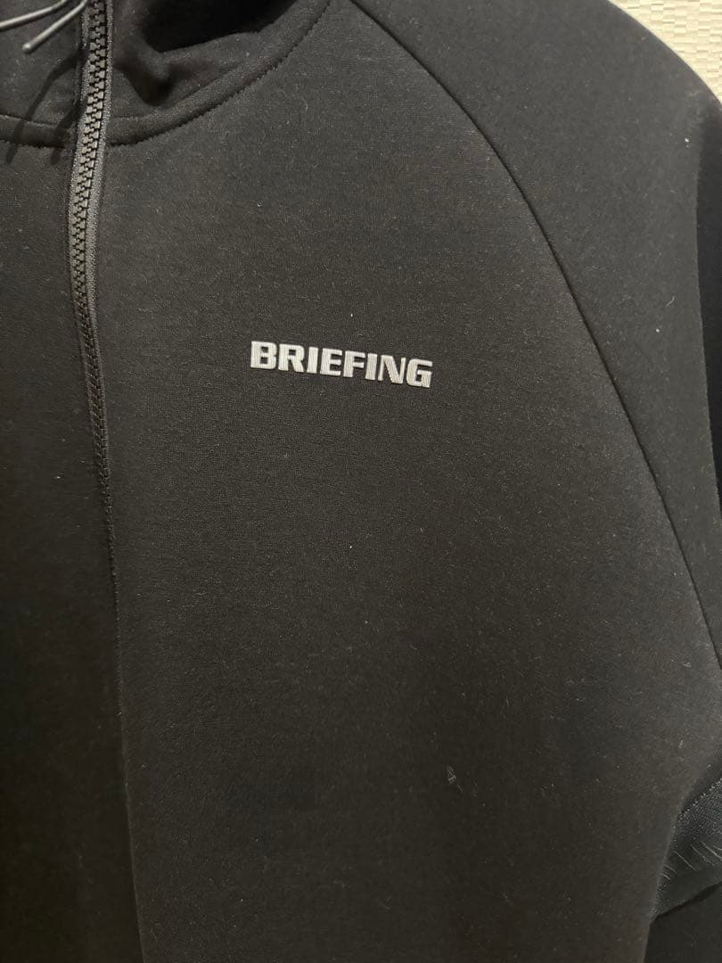 美品　BRIEFING ブリーフィング 3D ロゴ ジャケット サイズＭ　黒