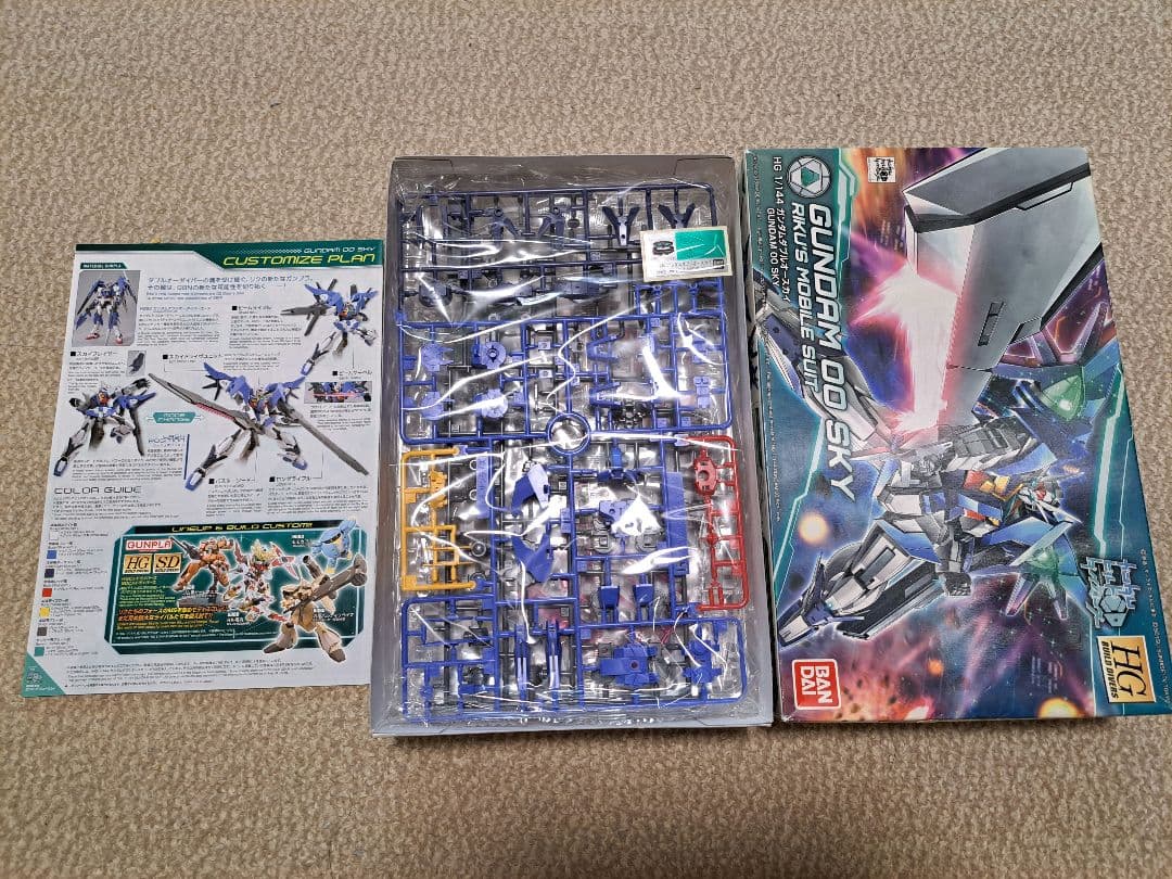 ガンプラ HG ダブルオースカイ