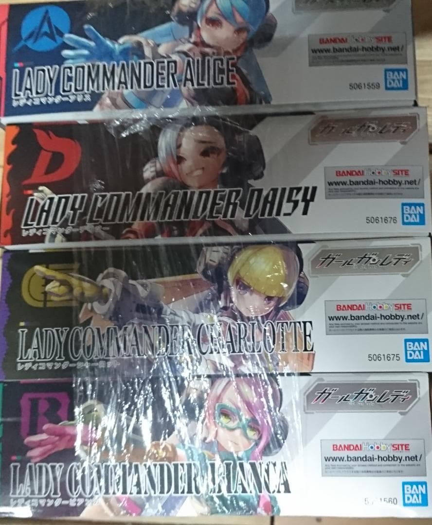 BANDAI SPIRITS ガールガンレディ レディコマンダー　デイジー 　他