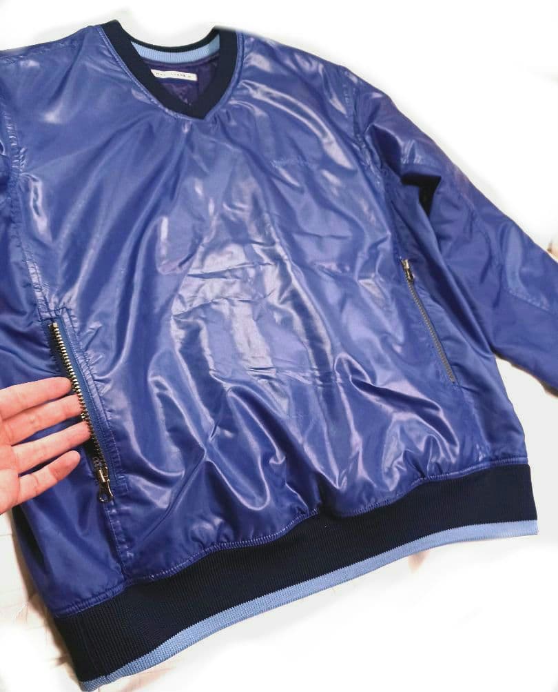 美品■ヒールクリーク ダウン スニード プルオーバージャケット メンズ 48