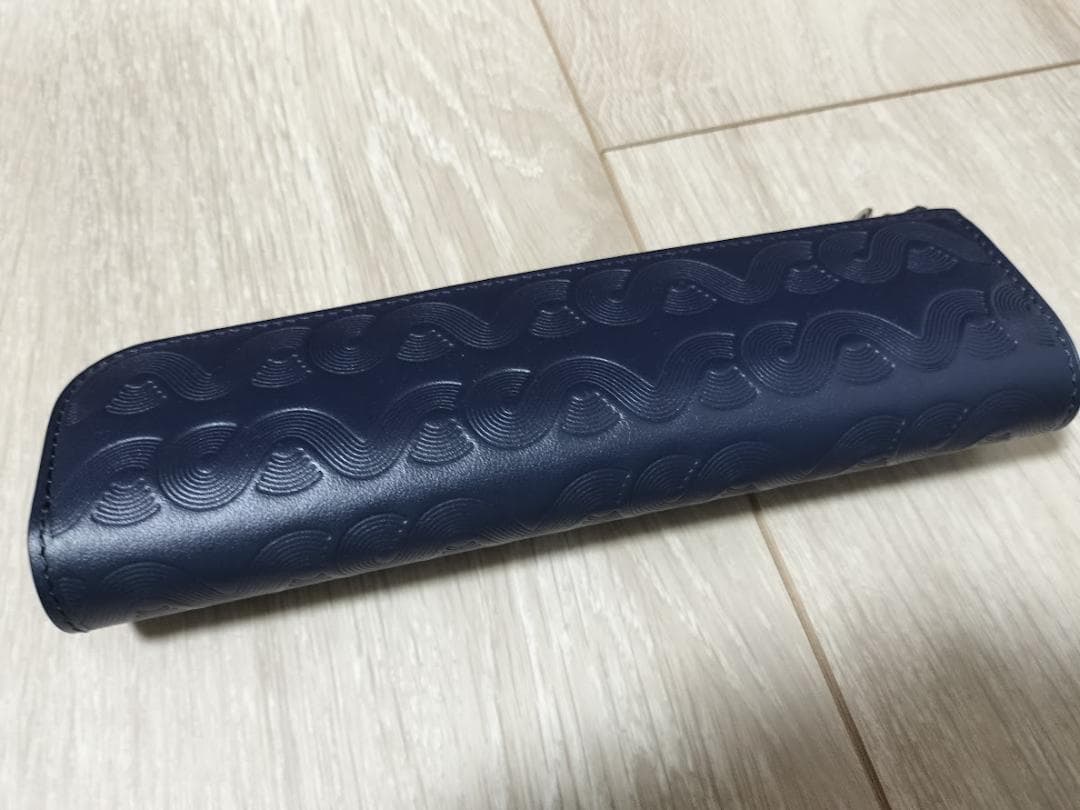 MONT BLANC ペンポーチ 青