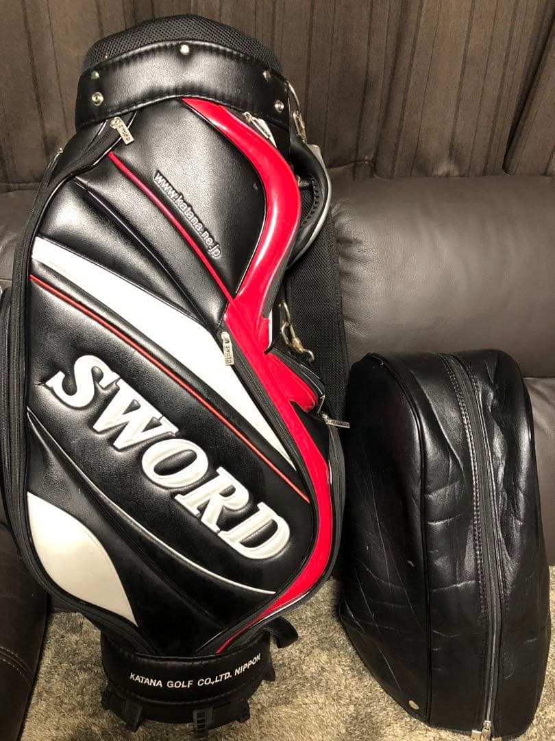 【送料込み】ソード　キャディバッグ　SWORD ゴルフバッグ