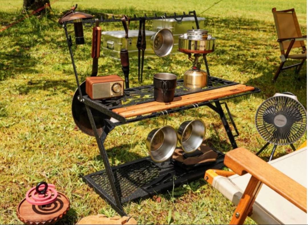 ネイチャートーンズ　リトルワークスタンド大樹ver マルチギアバッグSサイズ付き