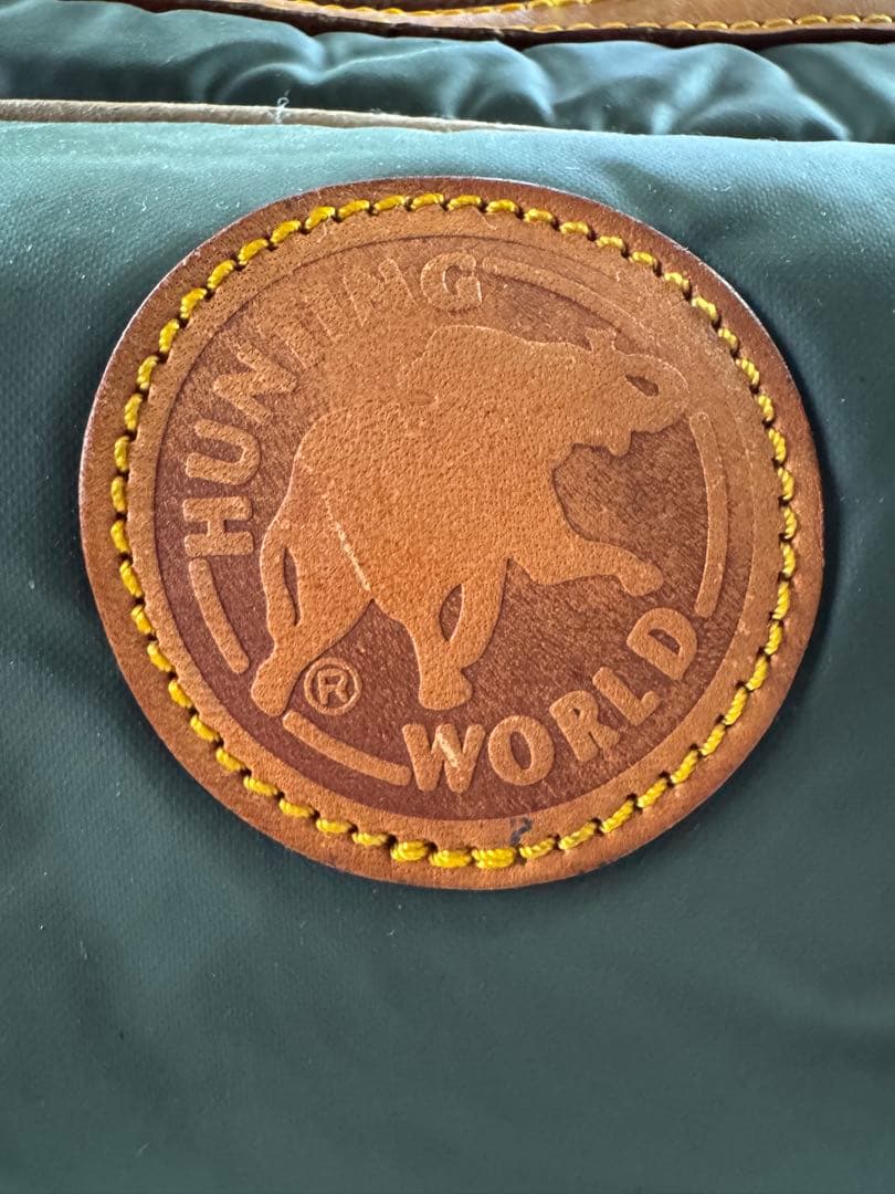 希少　HUNTINGWORLD ボストンバッグ　ゴルフ用バッグ　シューズケース付