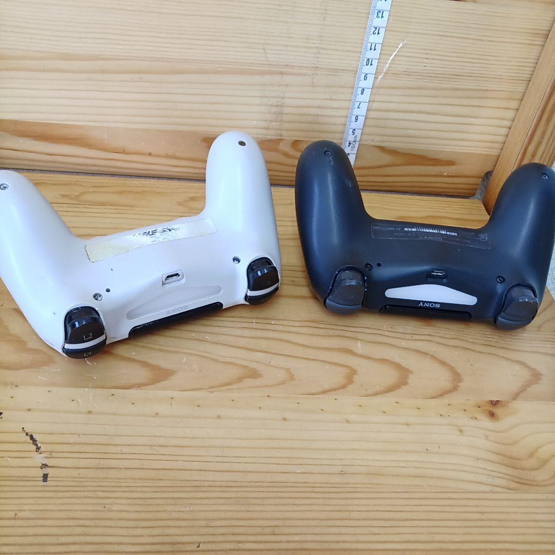 PS4 コントローラー グレー　ホワイト　2個セット