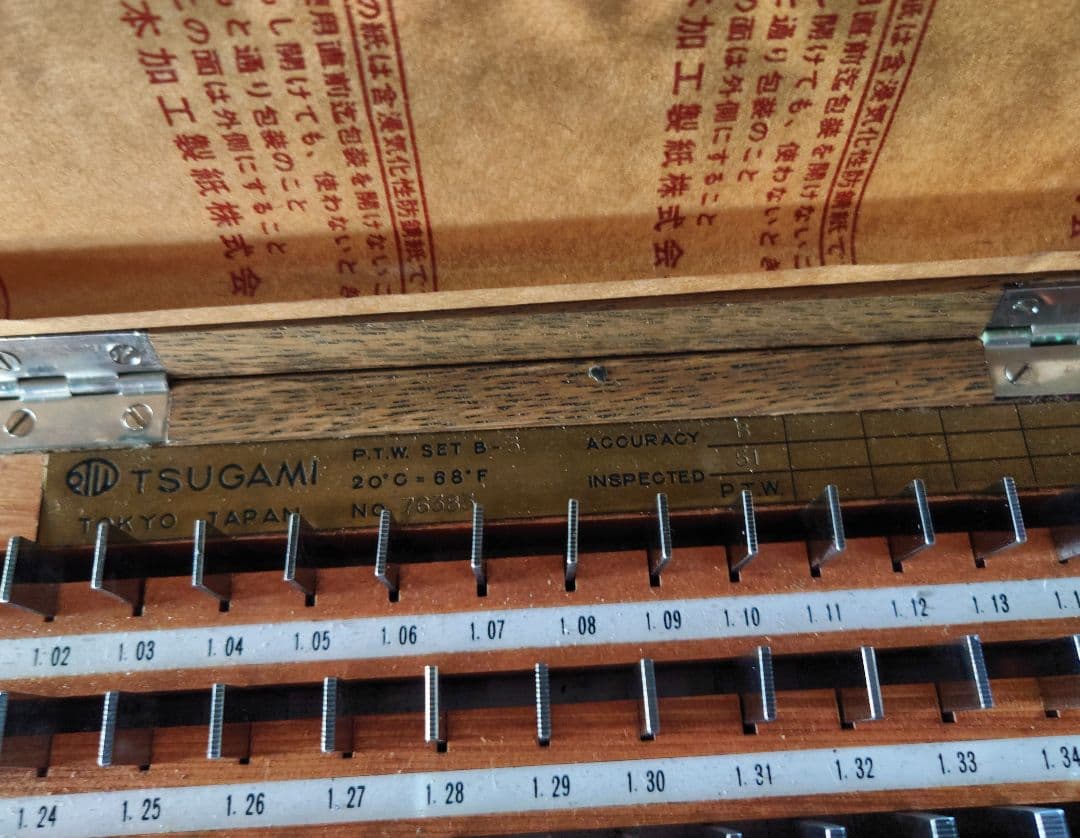 TSUGAMI 鋼製ゲージ　ブロック