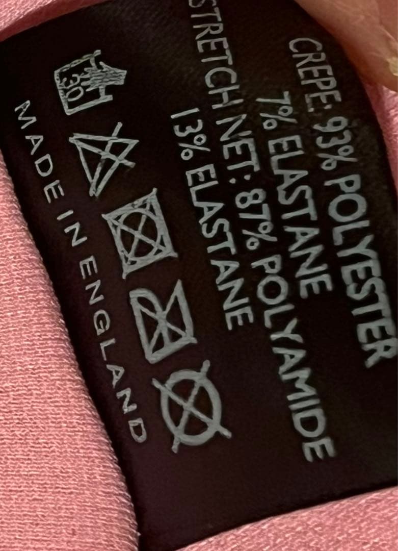 社交ダンス　クリスアンクローバー ピンク　ワンピース