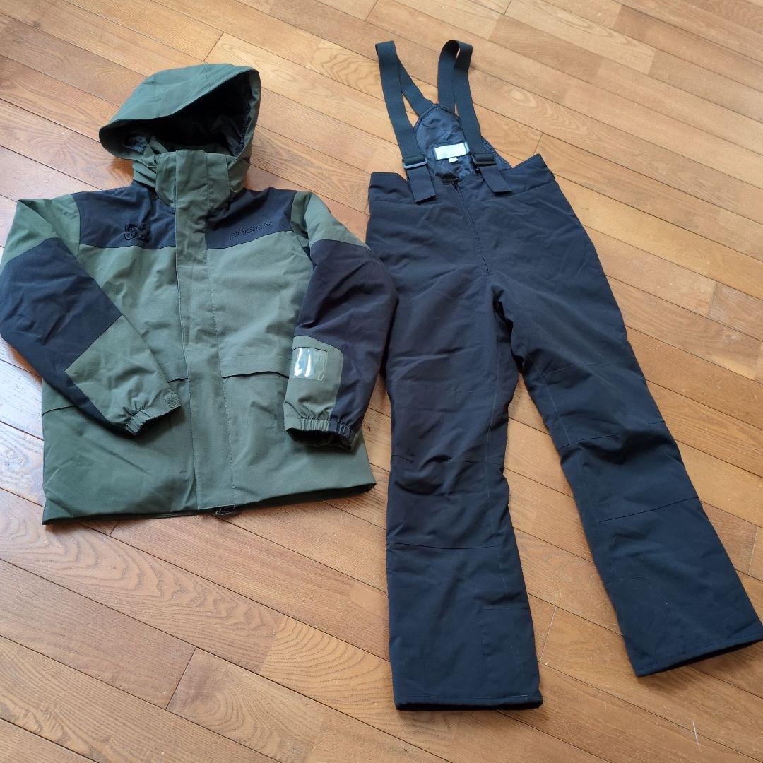 フェニックス スキーウェア 上下セット カーキ　130 140 150