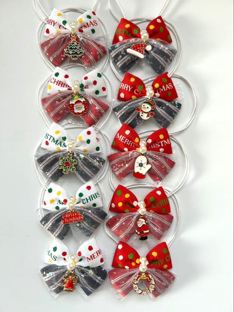 ひさクリスマスレース付　トリミングチョーカー50本