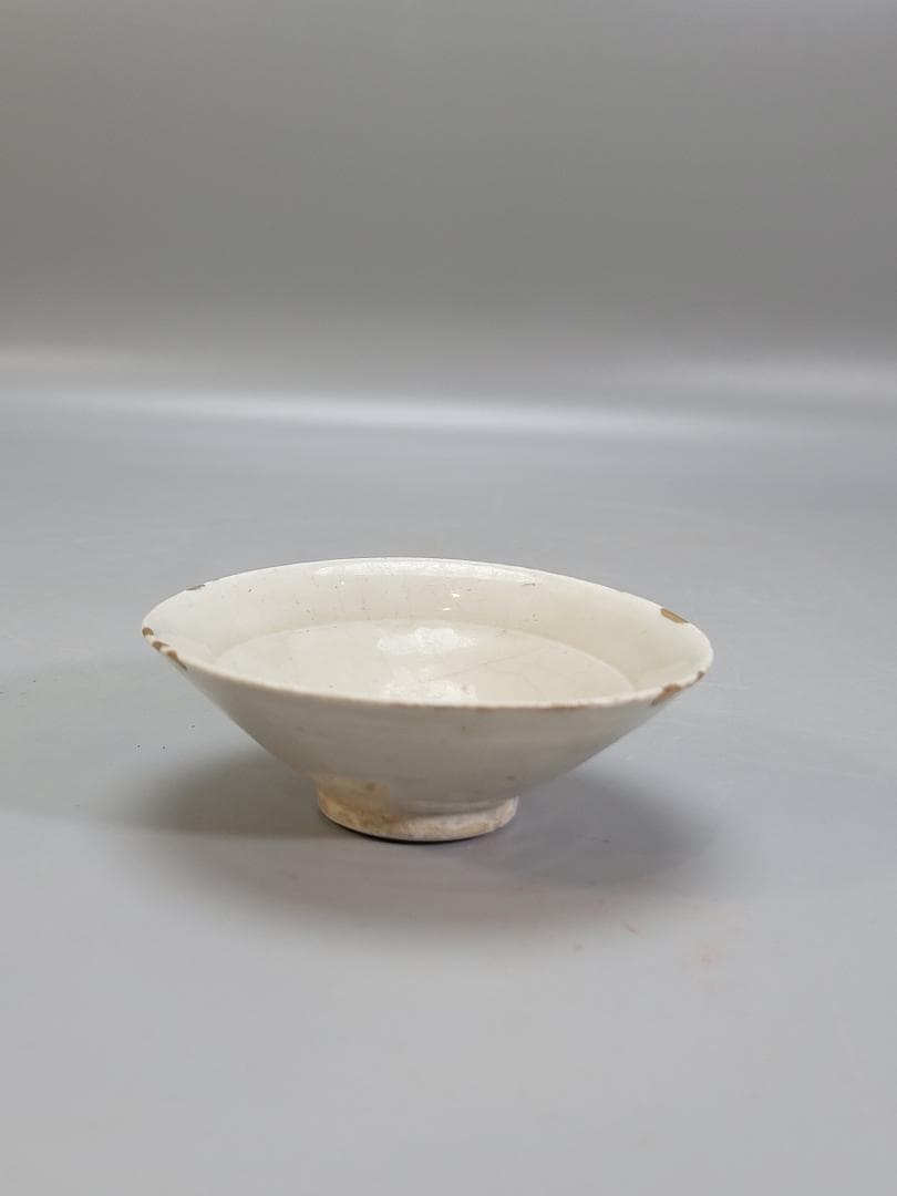 中国美術 宋 白磁 碗 コレクター蔵品