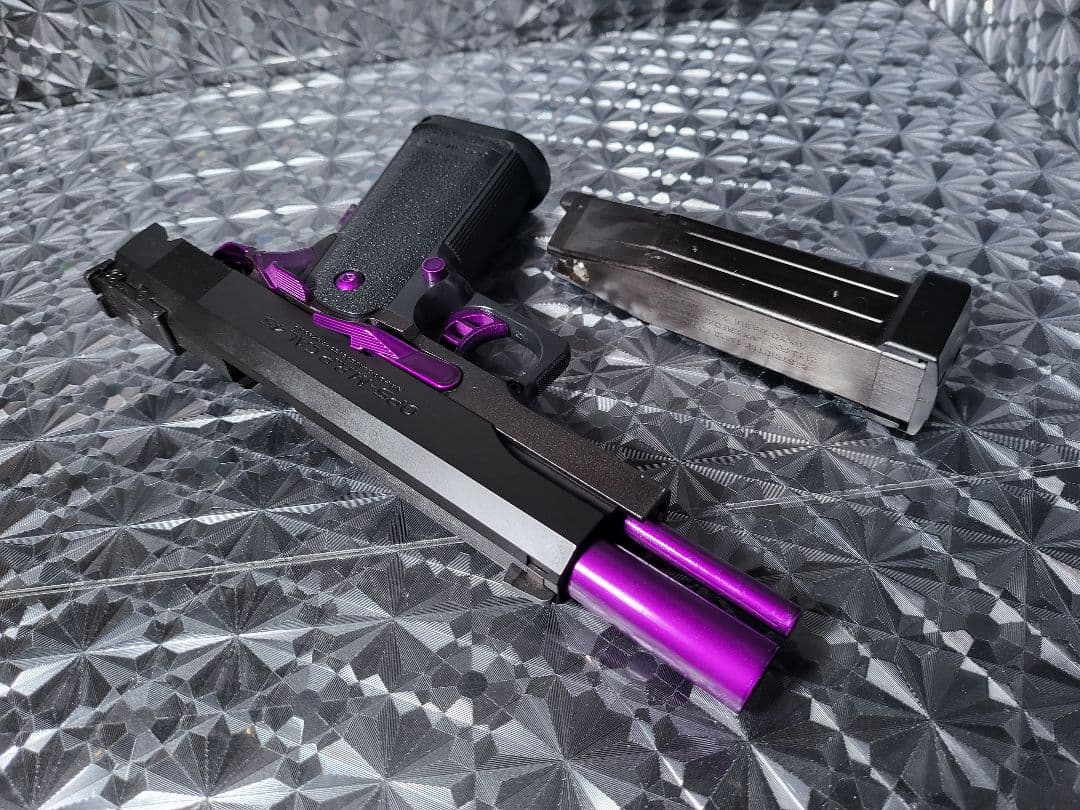 ハイキャパ5.1　GBB　アルマイトパープル　東京マルイ　ガスブローバック