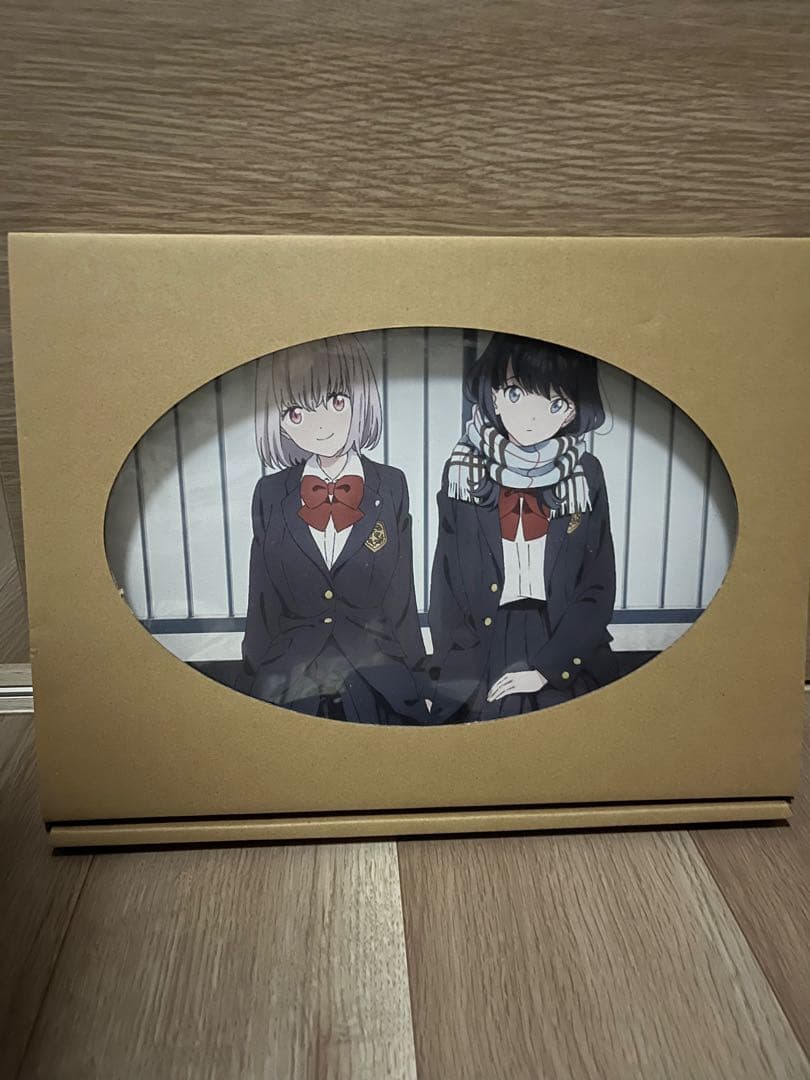 宝多六花＆新条アカネ(冬服) 描き下ろし キャンバスアート