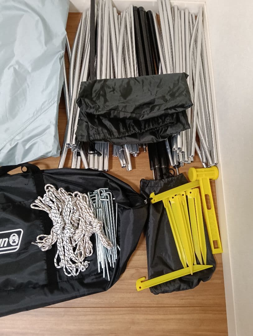 美品　コールマン　タフスクリーン2ルームハウスLDX+ ダークルーム