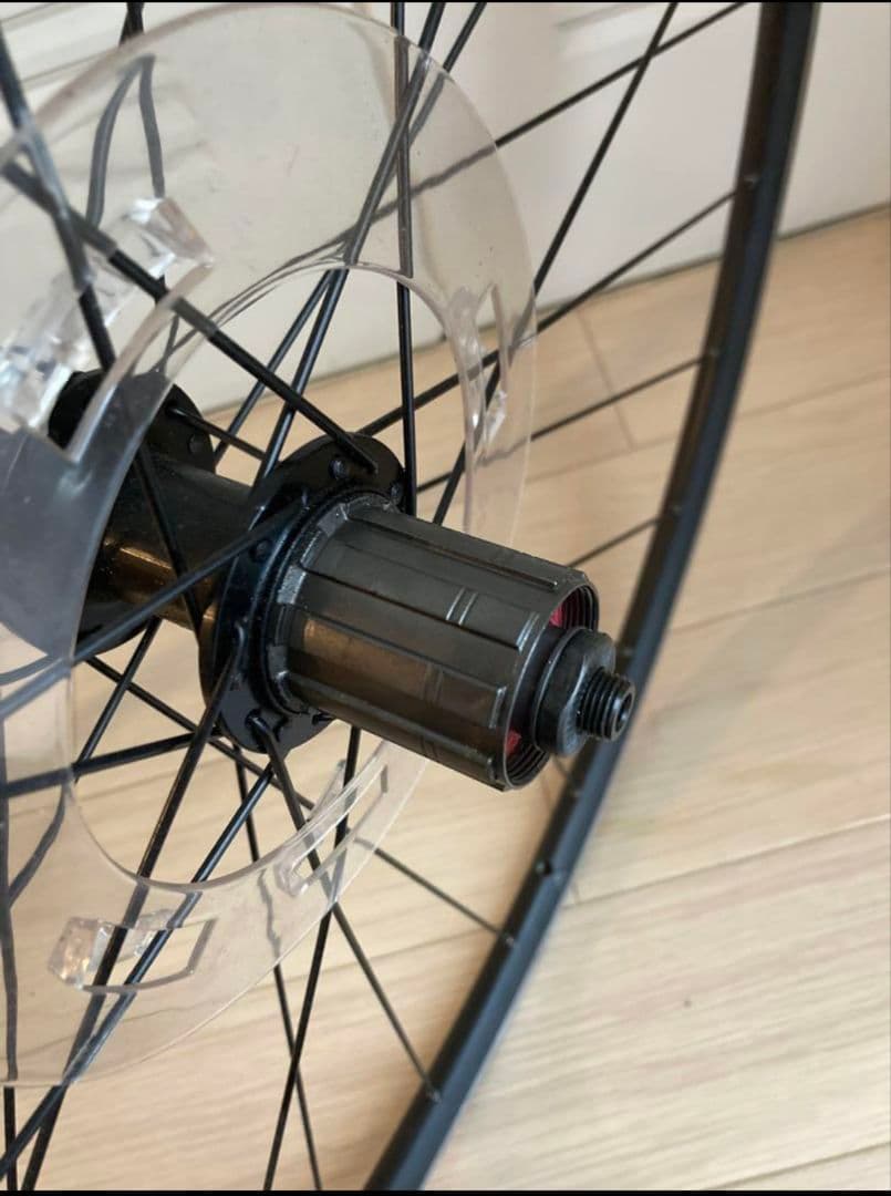 クリンチャータイヤ用ホイール ブラック