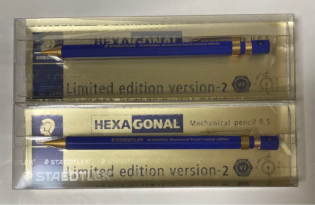 【2本】ステッドラー ヘキサゴナル シャープペンシル　限定バージョン2