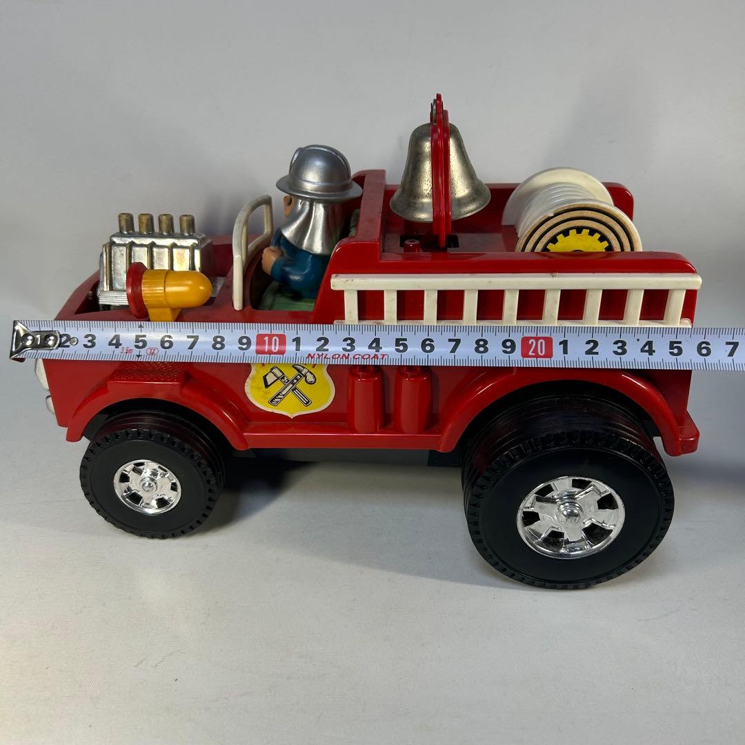 昭和レトロ　ヨネザワ　ビッグマシン　消防車
