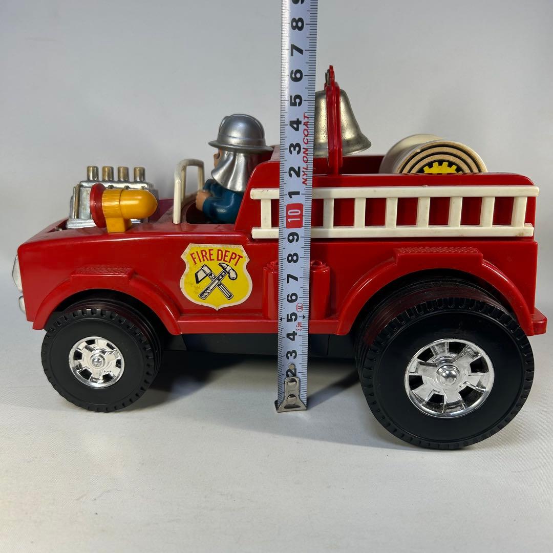 昭和レトロ　ヨネザワ　ビッグマシン　消防車
