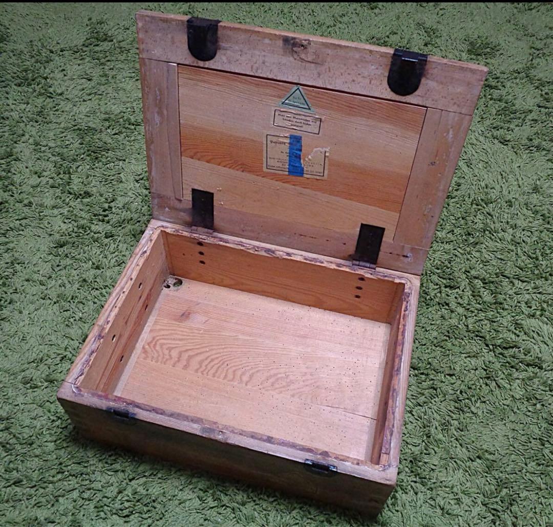 WWⅡ ドイツ軍／初期型 弾薬庫【実物】