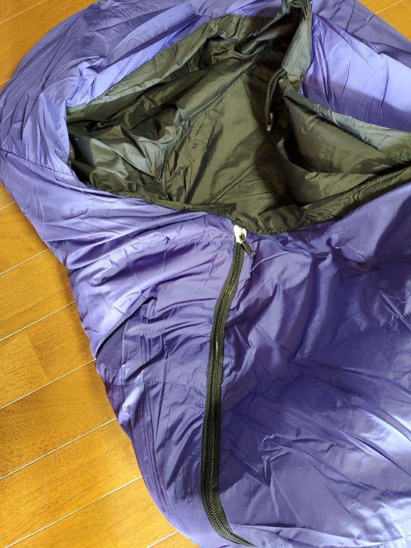 ナンガ NANGA 600 レギュラー マミー型シュラフ　コバルト